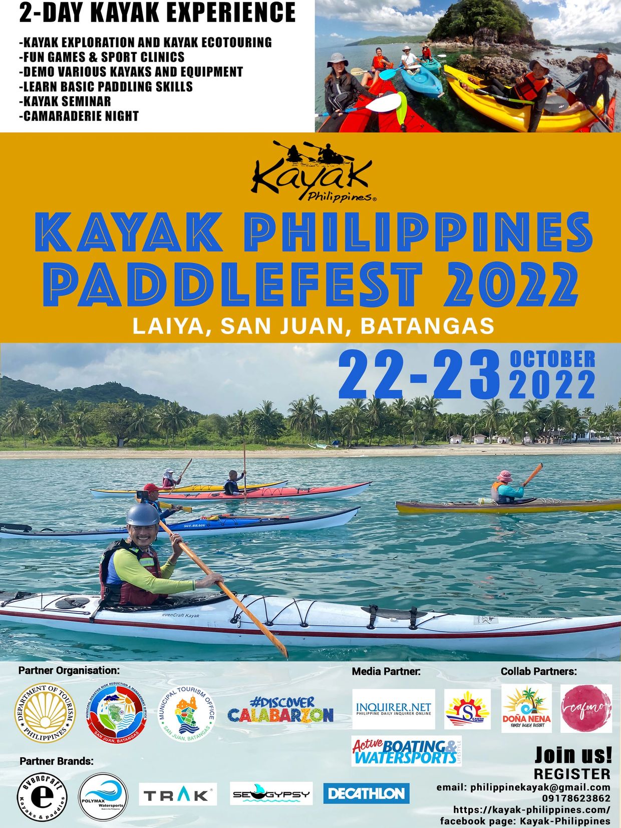 Paddlefest 2022 KAYAK PHILIPPINES EXPEDITION / TOURS